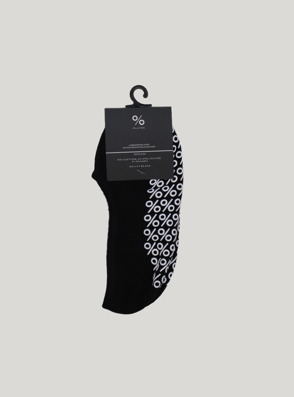 Ballet Style Grip Pilates Socks - Black