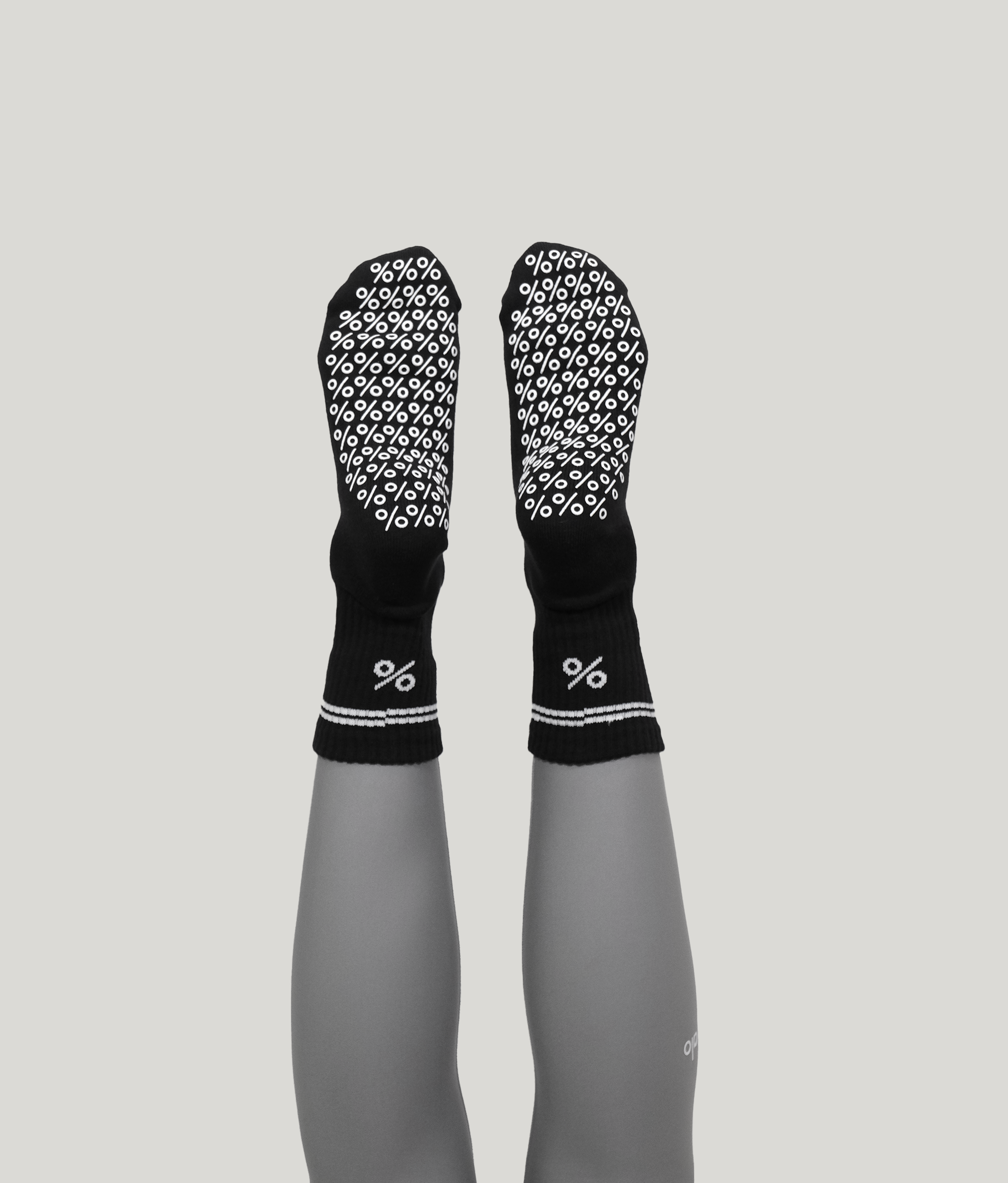 Percent Pilates Socks - Black