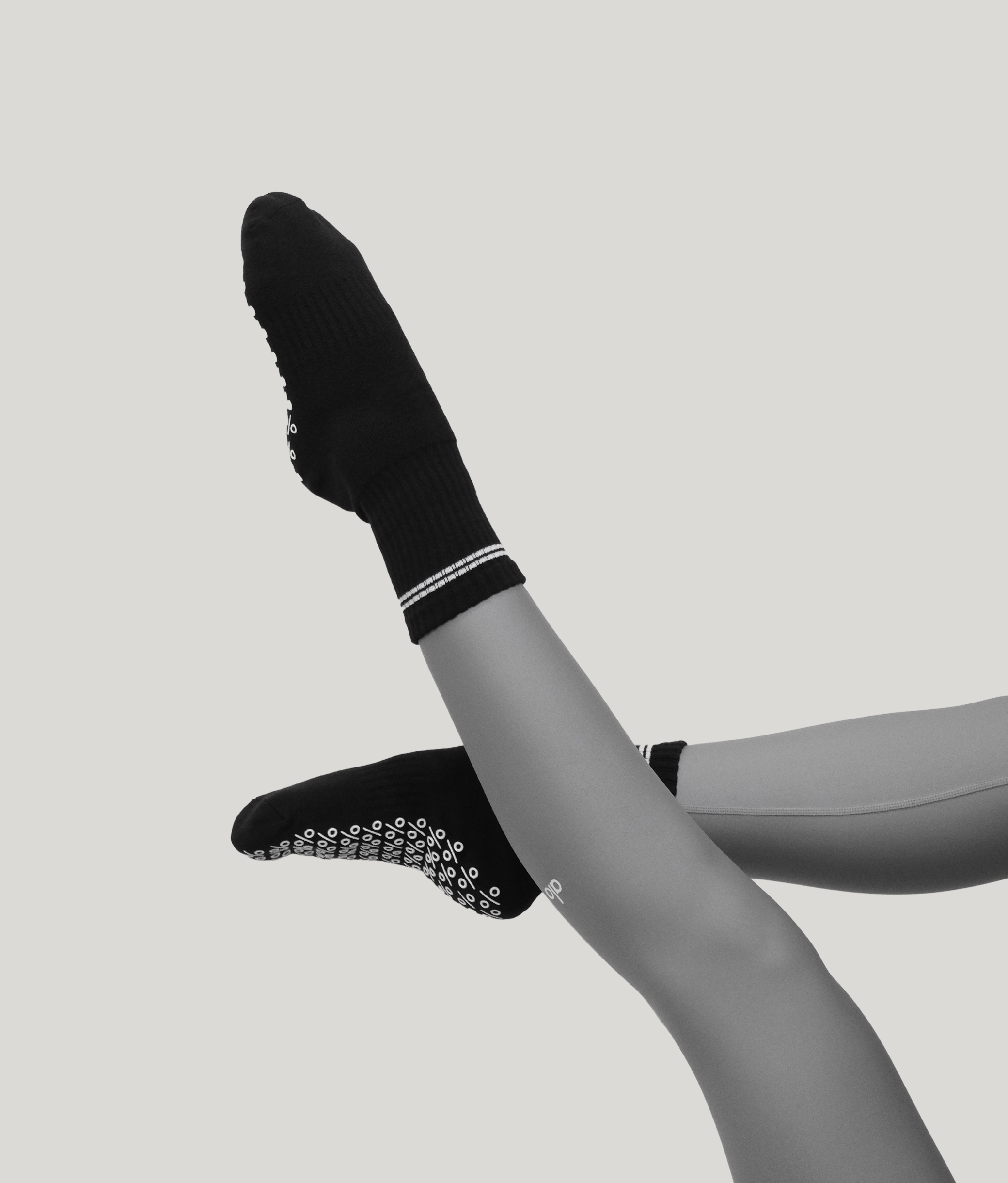 Percent Pilates Socks - Black