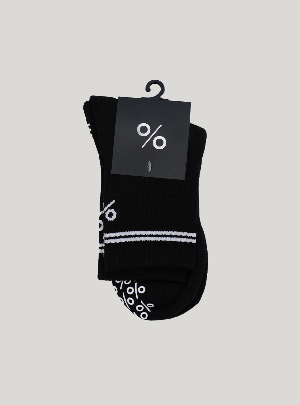 Percent Pilates Socks - Black