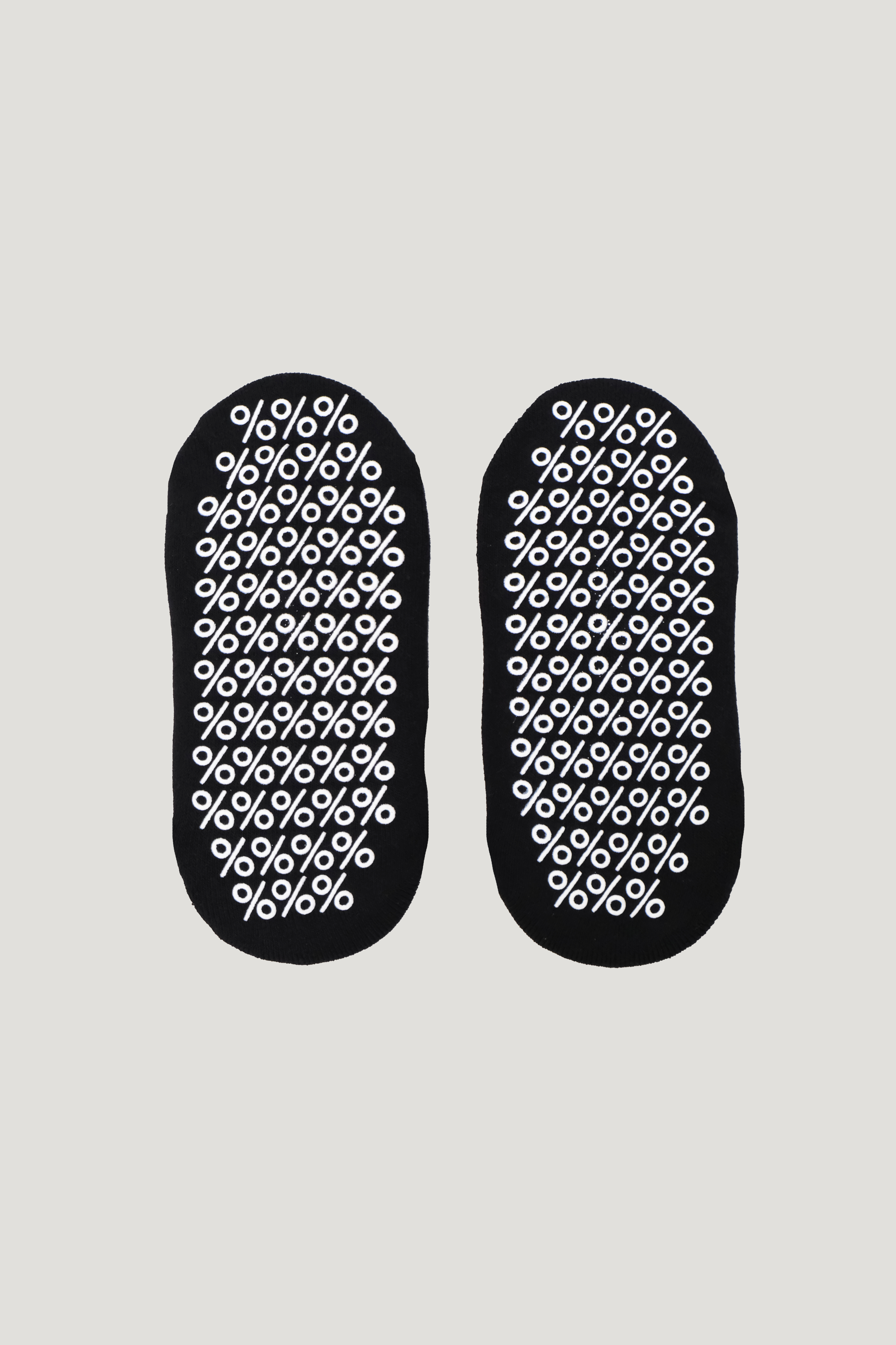 Ballet Style Grip Pilates Socks - Black