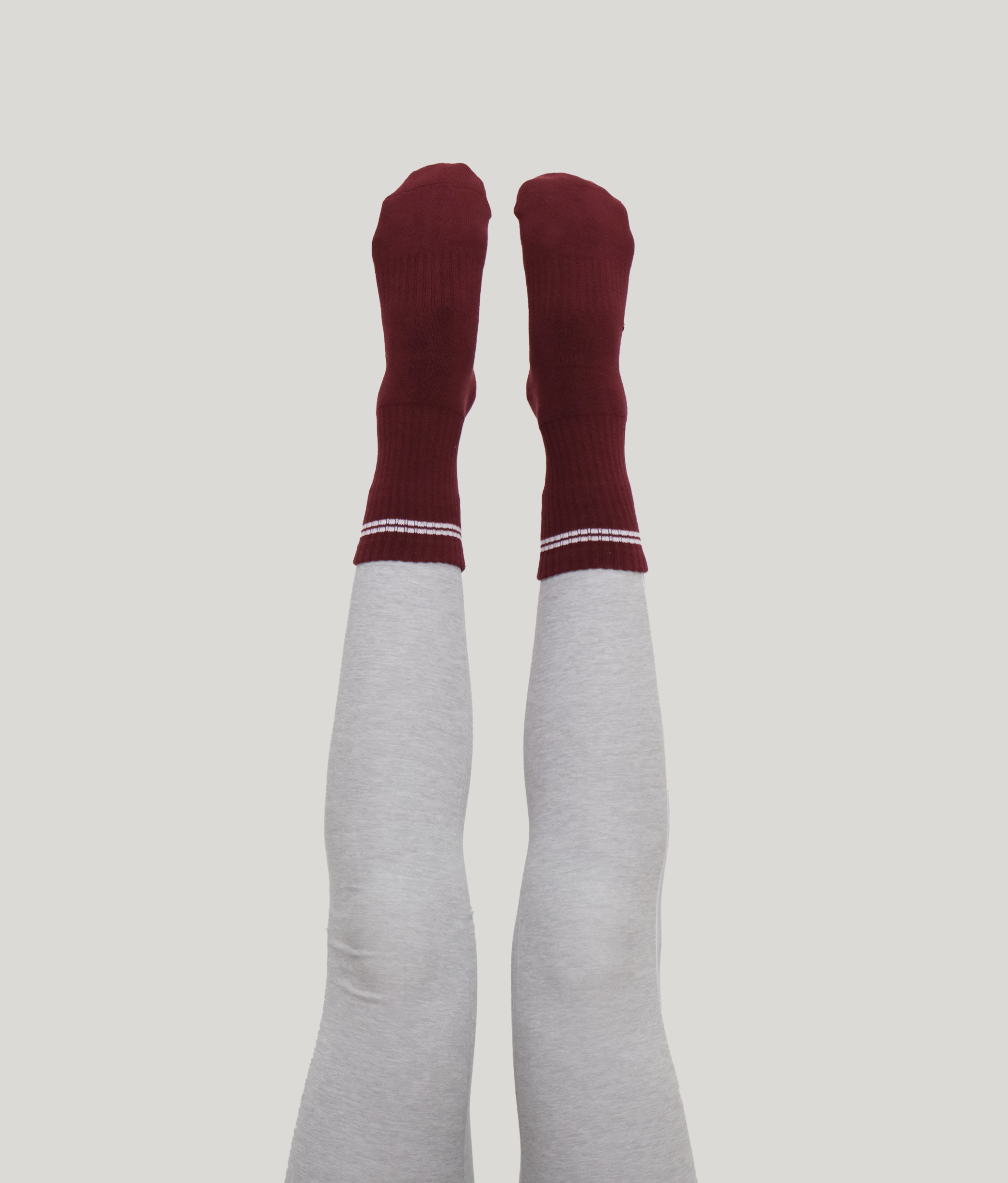 Percent Pilates Socks - Cherry Red