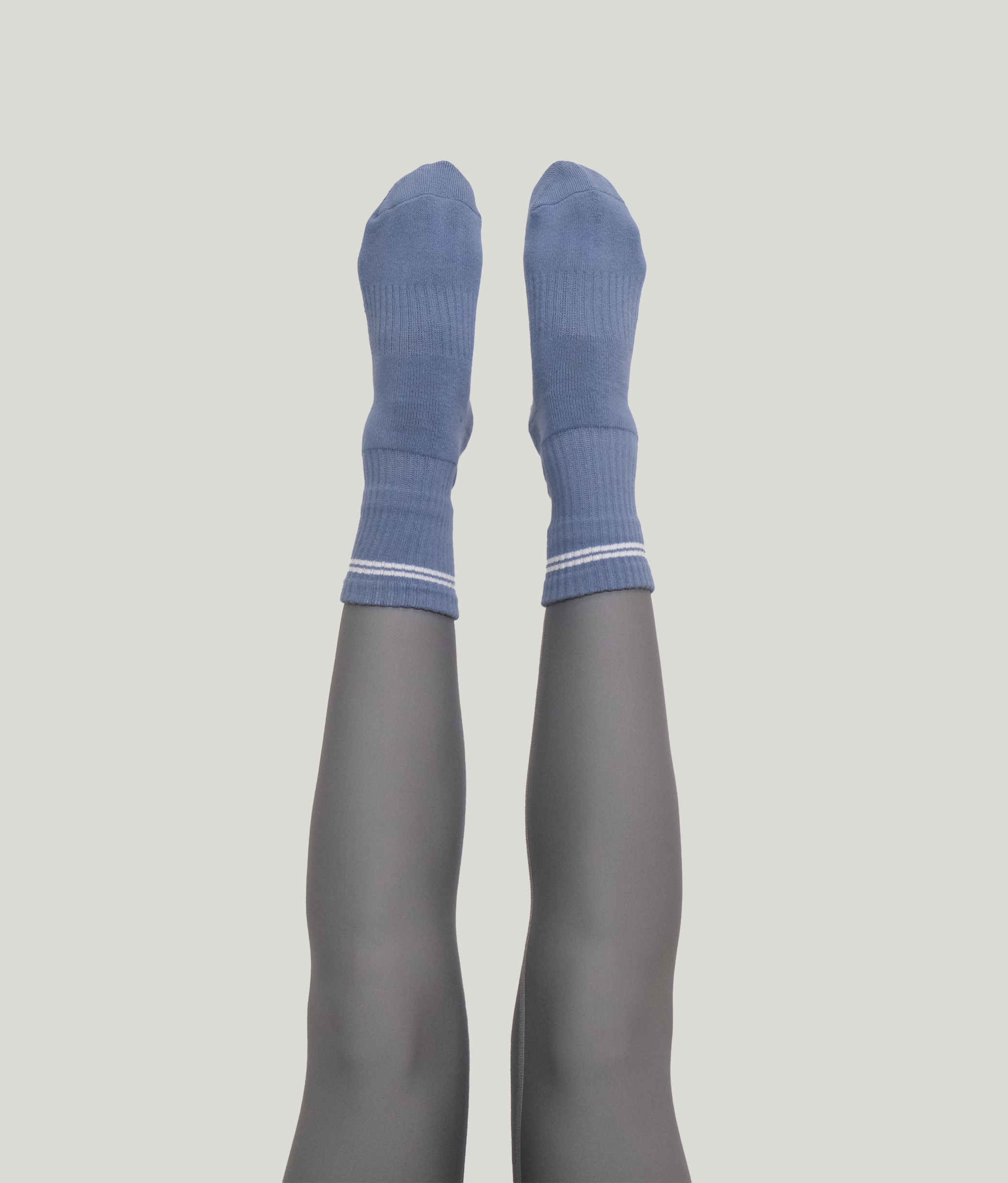 Percent Pilates Socks - Cornflower Blue