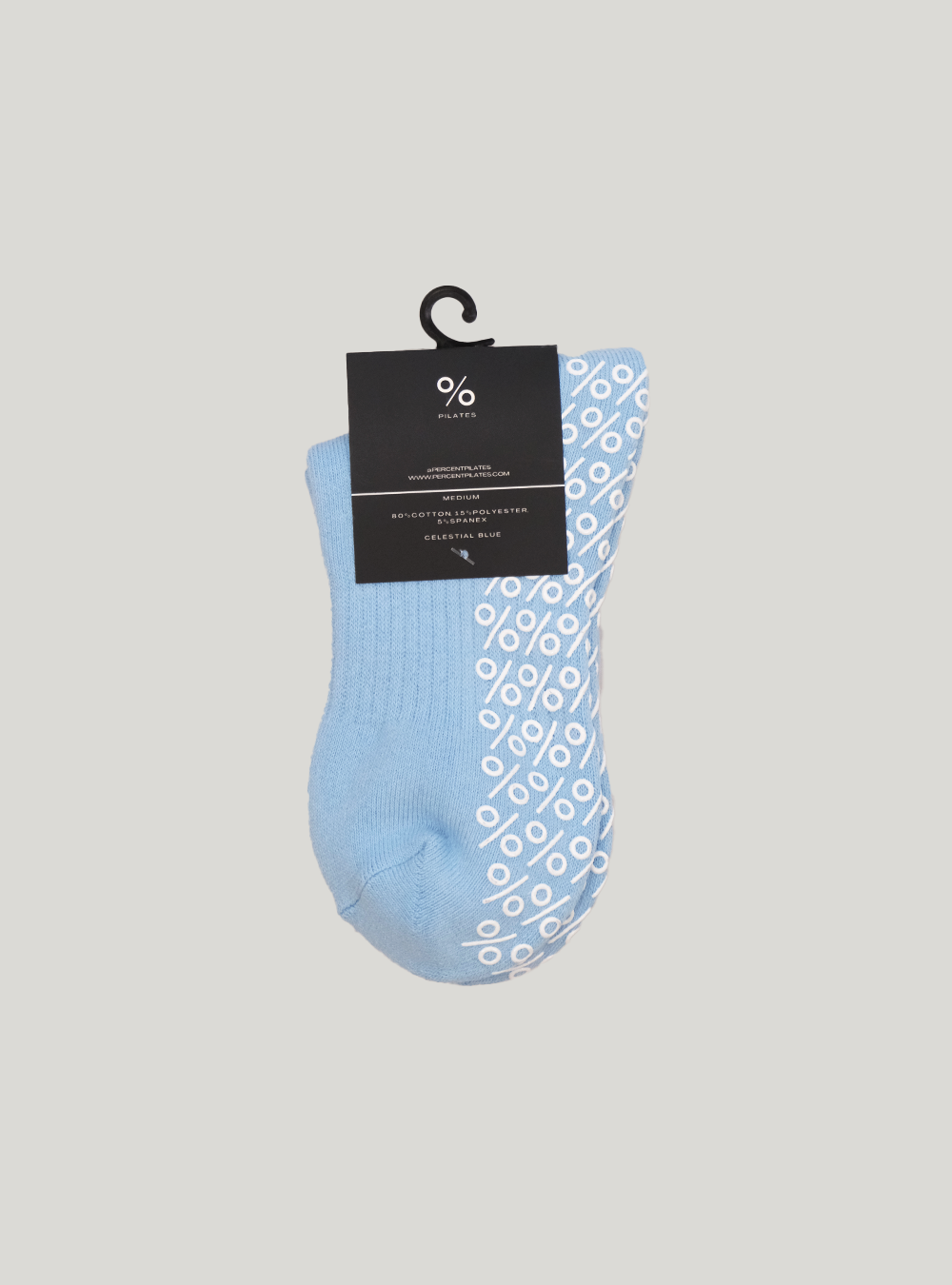 Percent Pilates Socks - Celestial Blue
