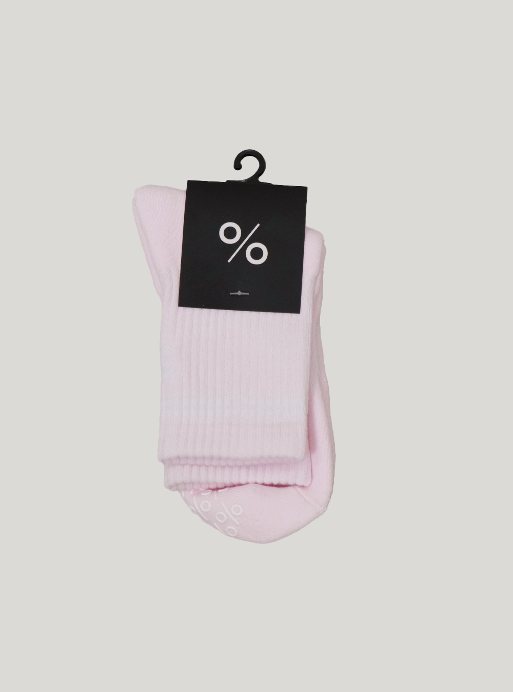 Percent Pilates Socks - Pink Peony
