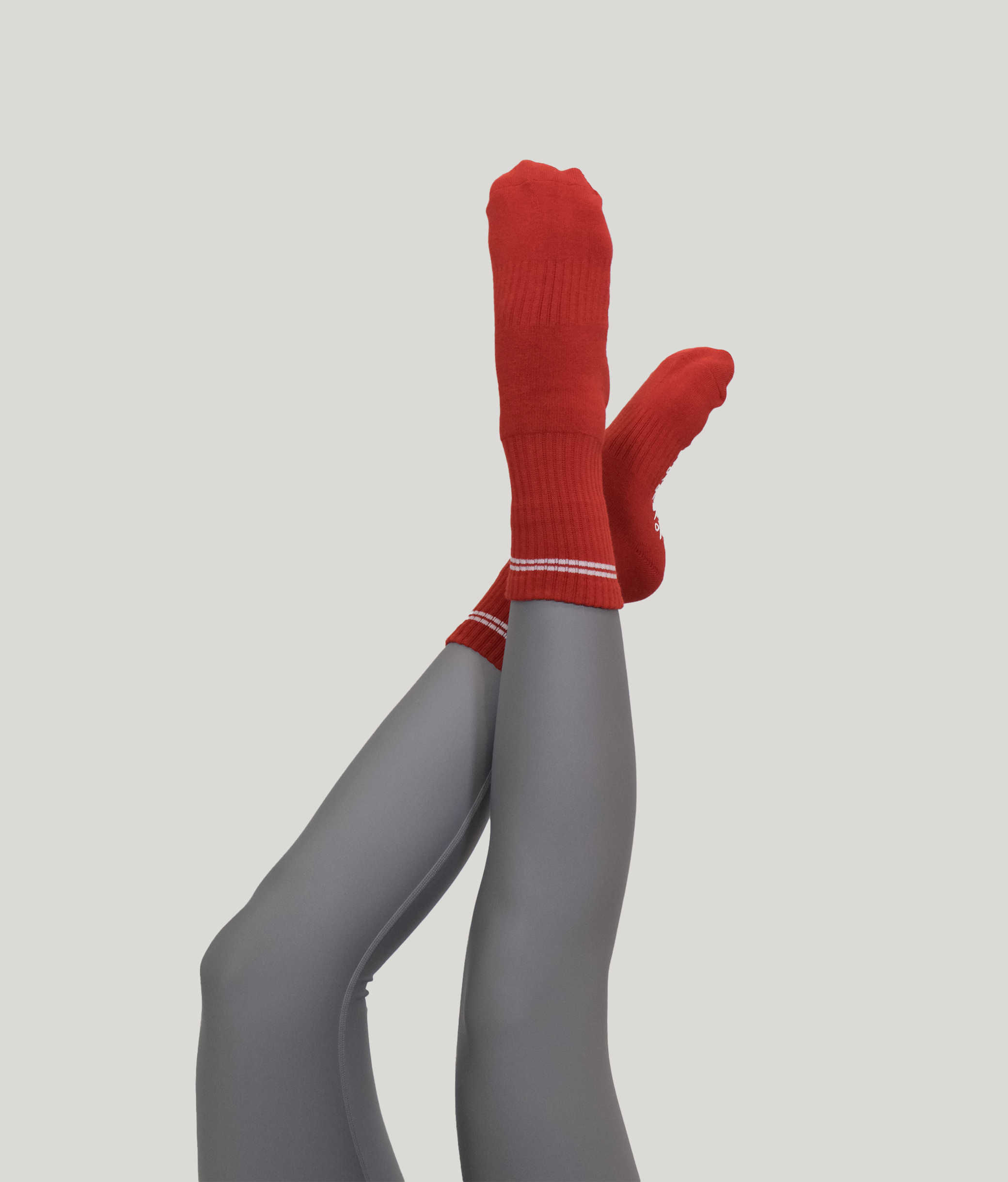 Percent Pilates Socks - Red