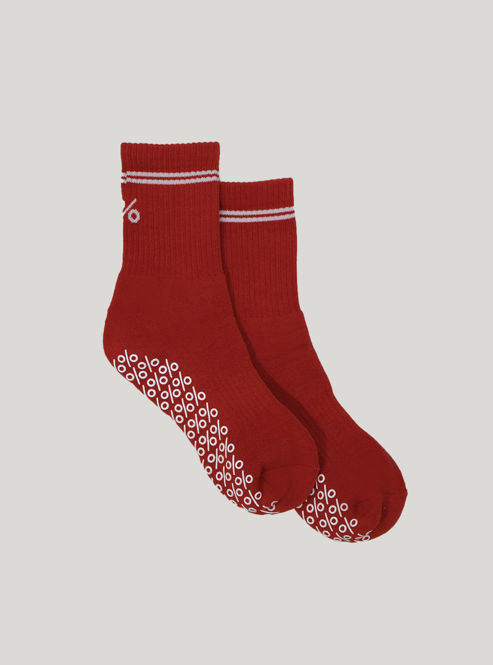 Percent Pilates Socks - Red