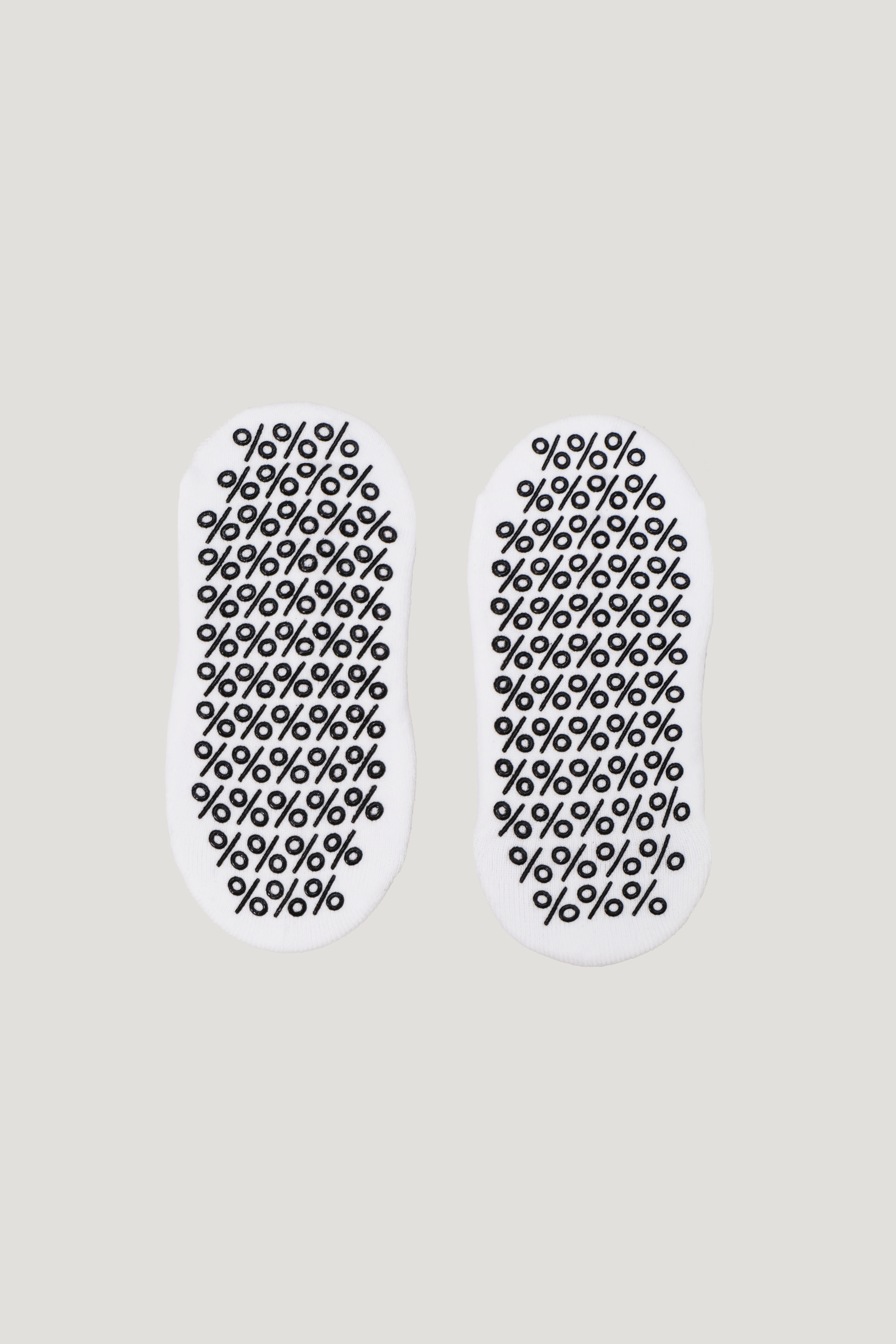 Ballet Style Grip Pilates Socks - White